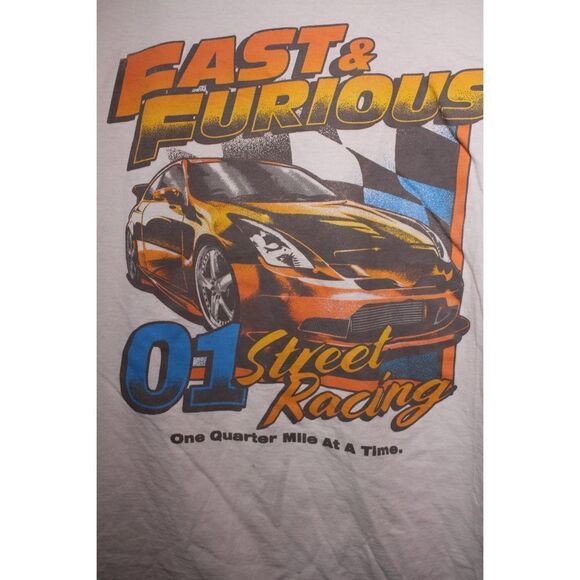Fast & Furious Street Racing Graphic T-Shirt - Size XXL - Picture 2 of 5